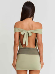 Shilou Mini Dress Sage