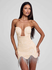 Remina Mini Dress Ivory