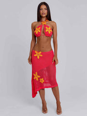 Natalie Top Coral