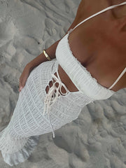 Priane Maxi Dress White