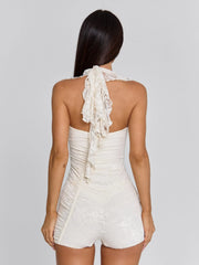Avila Playsuit Ivory