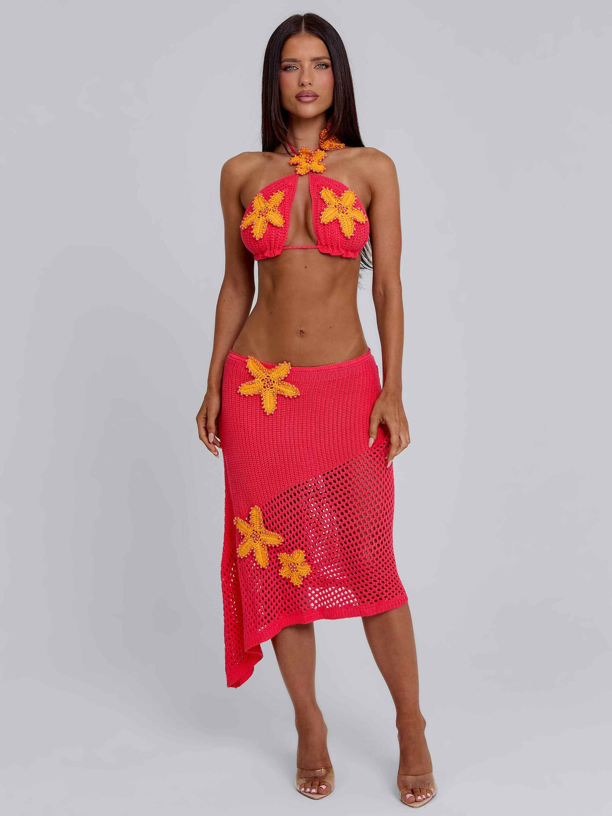 Natalie Skirt Coral
