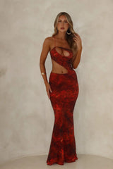 Fern Maxi Dress Orange