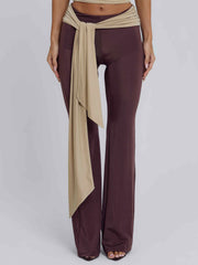 Minna Pant Brown Tan