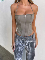 Serene Top Taupe