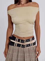 Nomi Mini Skirt Plaid