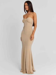 Gabriele Maxi Dress Gold