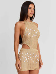Suri Mini Dress Gold